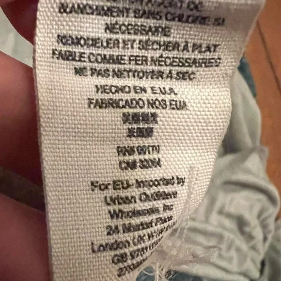 Free People FP Beach starry eye maxi skirt Aqua Marled XS EUC 2016 - Picture 8 of 8